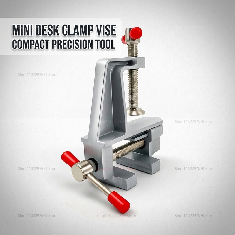 Jewelry Making Table - Aluminum Mini Table Bench Vice Clamp