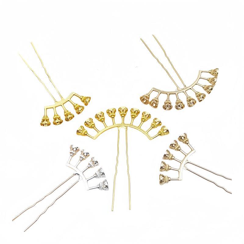Jewelry Making Adults - Alloy Arch Hair Pin Blanks with