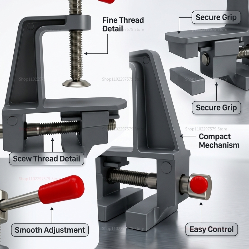 Aluminum Mini Table Bench Vice - Jewelry Making Table ulasan dan harga