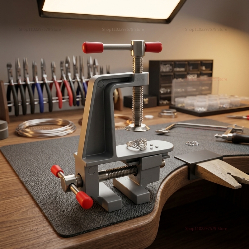 Aluminum Mini Table Bench Vice - Jewelry Making Table ulasan dan harga