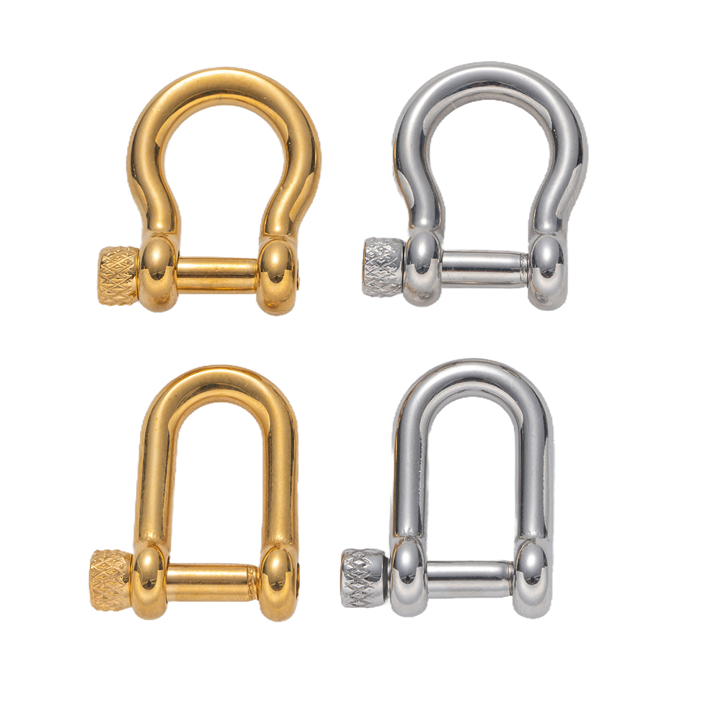 1pcs 304 Stainless Steel D-Rin - Jewelry Making Rings ulasan dan harga