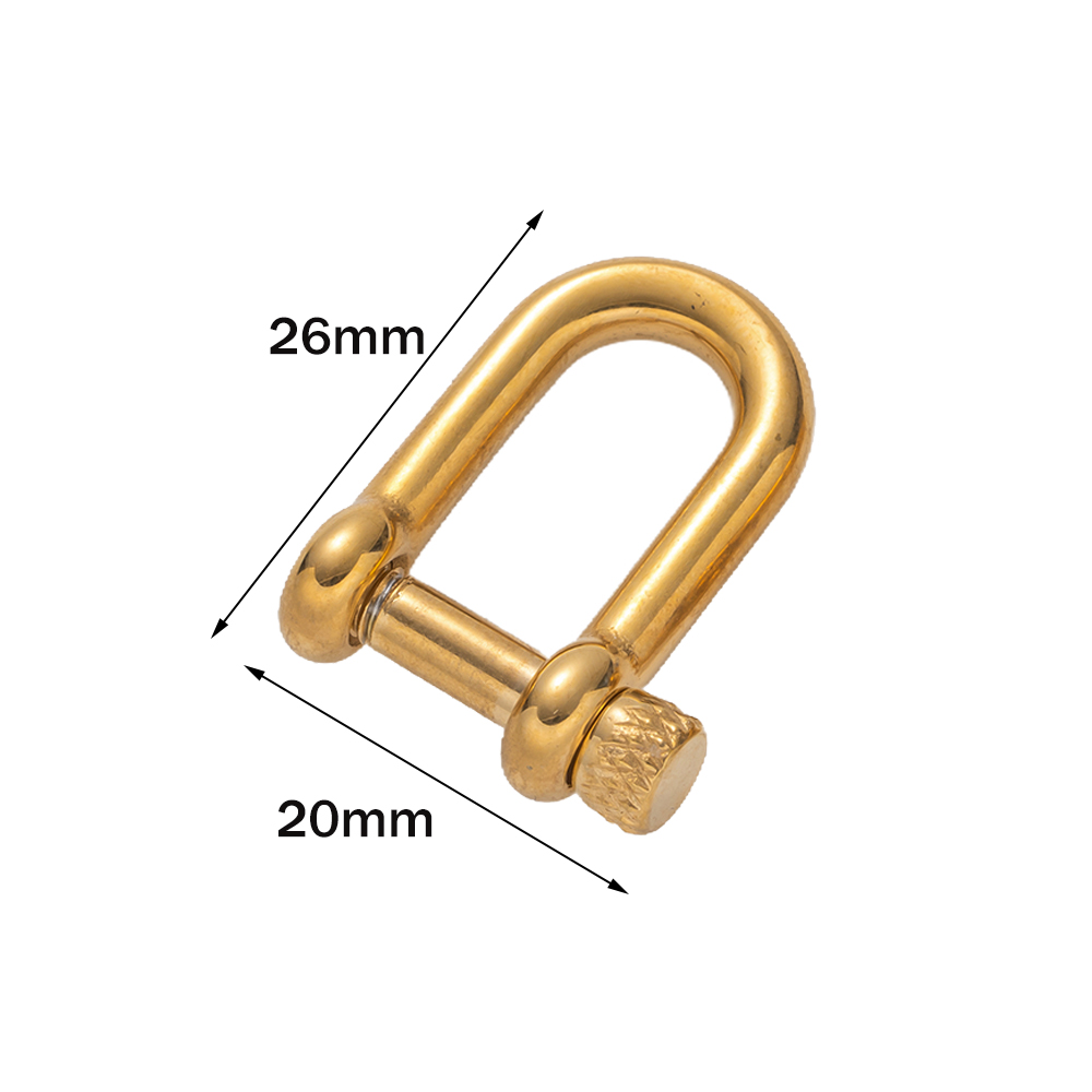 1pcs 304 Stainless Steel D-Rin - Jewelry Making Rings ulasan dan harga