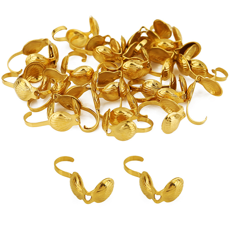 20pcs Never Fade PVD Stainless - Jewelry Making Bead ulasan dan harga