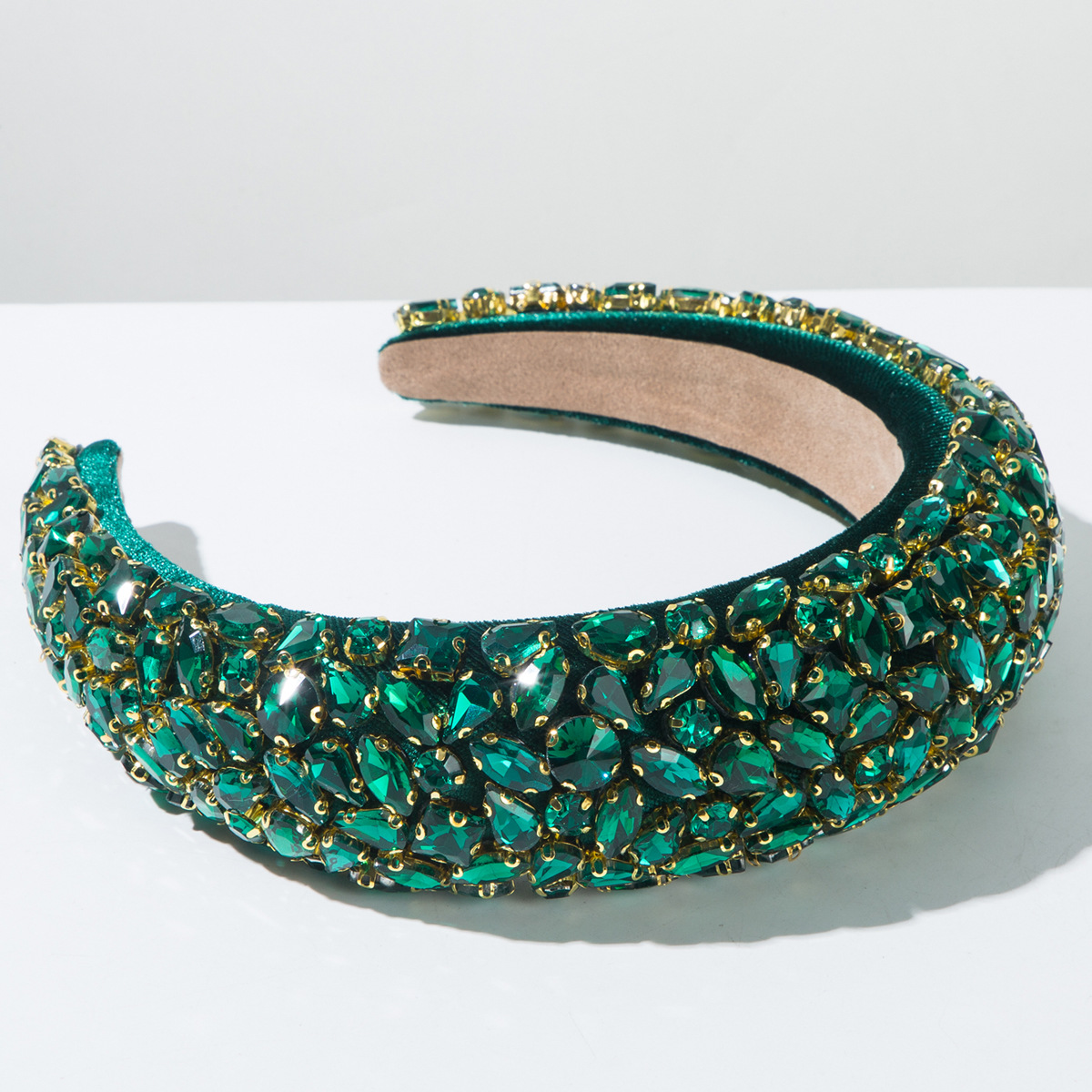 Luxury Crystal Beaded Headband - Jewelry Making Adults ulasan dan harga