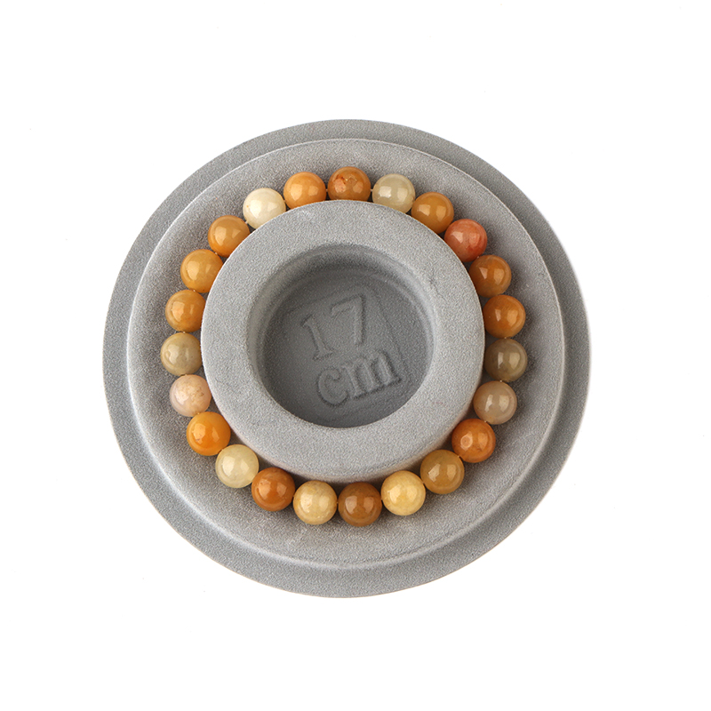 1PC Grey Flocked Bead Board Br - Jewelry Making Table ulasan dan harga