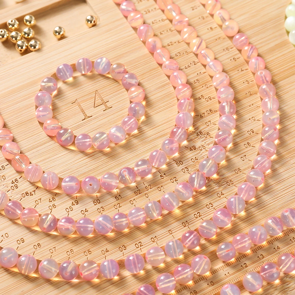 Wooden Flocked Beading Tray DI - Jewelry Making Table ulasan dan harga