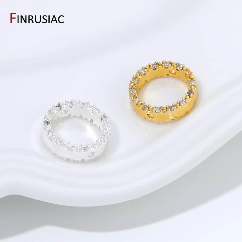 18K Gold Plated Brass Zircon R - Jewelry Making Items ulasan dan harga