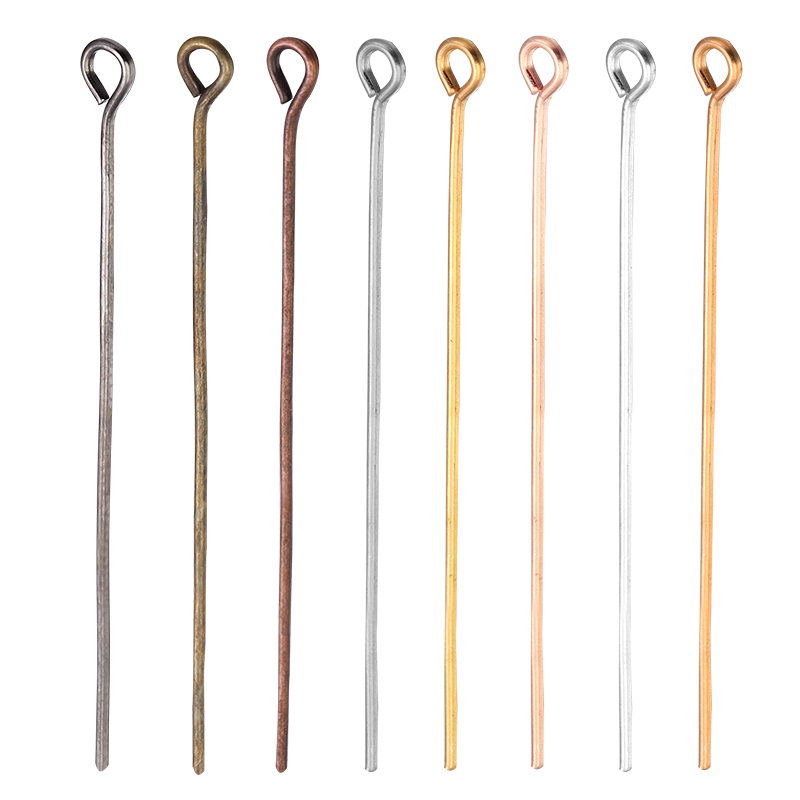 200pcs/Lot 20/26/30/35/40/45/5 - Jewelry Making Eye Pins ulasan dan harga