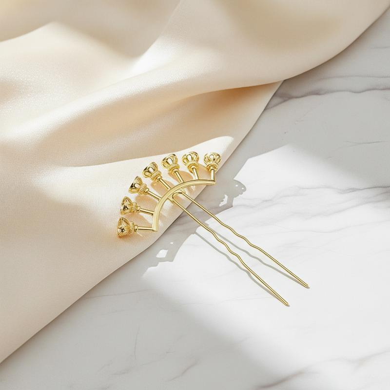 Alloy Arch Hair Pin Blanks wit - Jewelry Making Adults ulasan dan harga