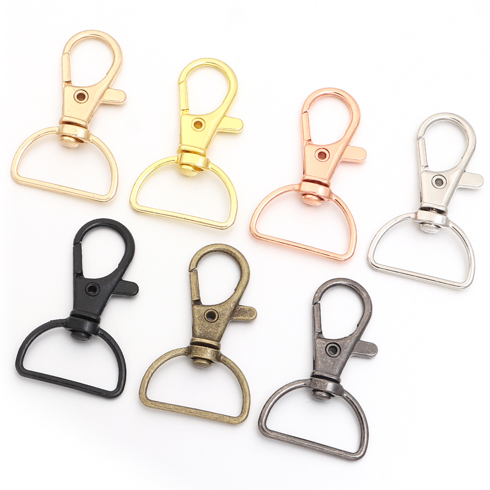 10pcs/lot Metal Swivel Clasps  - Jewelry Making Rings ulasan dan harga