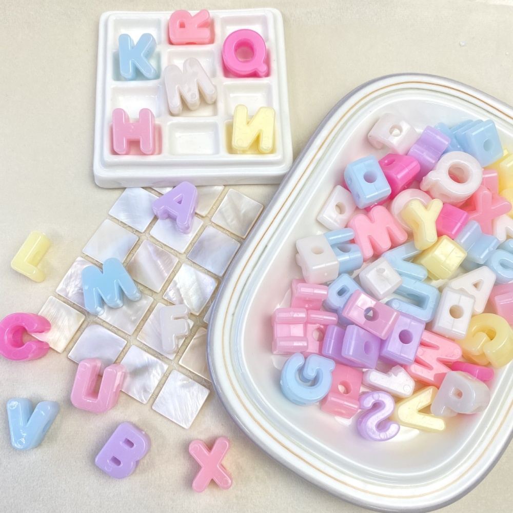 10/50/100PCS 14-20mm Acrylic L - Jewelry Making Degree ulasan dan harga