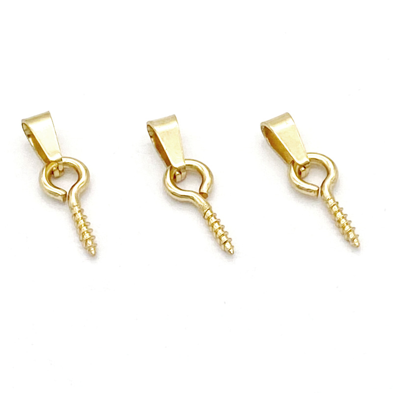 20pcs Stainless Steel Screw Ey - Jewelry Making Eye Pins ulasan dan harga