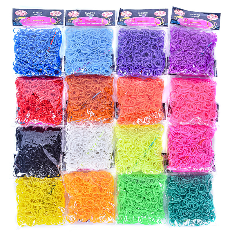 600 pieces Colorful Rubber Ban - Jewelry Making Degree ulasan dan harga