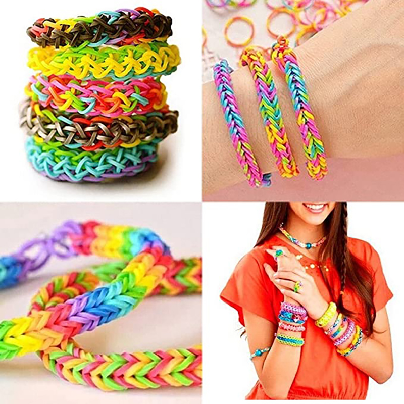 600 pieces Colorful Rubber Ban - Jewelry Making Degree ulasan dan harga