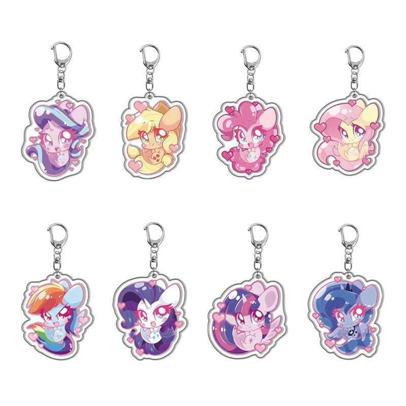 My Little Pony Anime Acrylic C - Jewelry Making Rings ulasan dan harga