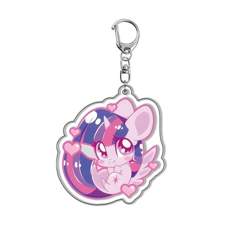 My Little Pony Anime Acrylic C - Jewelry Making Rings ulasan dan harga