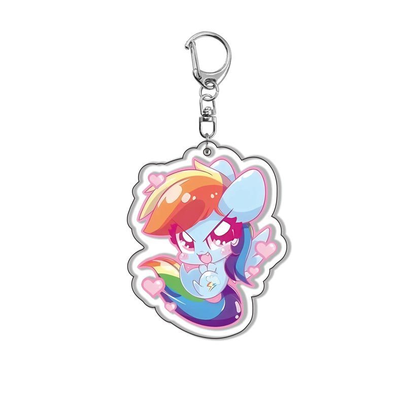 My Little Pony Anime Acrylic C - Jewelry Making Rings ulasan dan harga