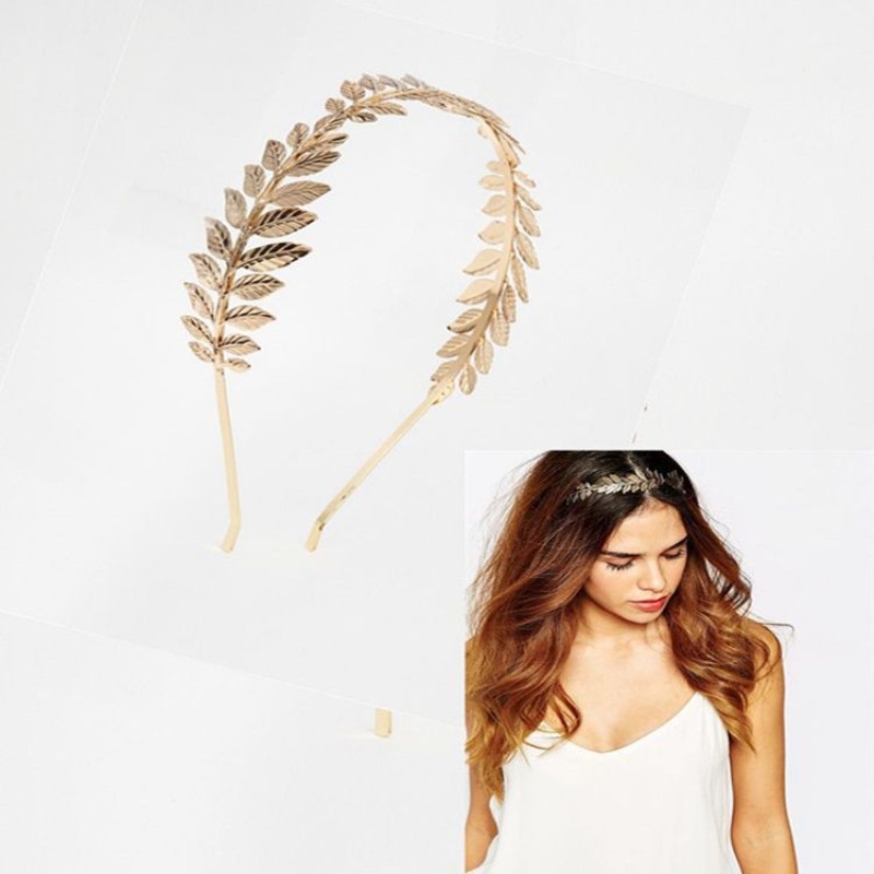 Baroque Golden Metal Leaf Head - Jewelry Making Adults ulasan dan harga