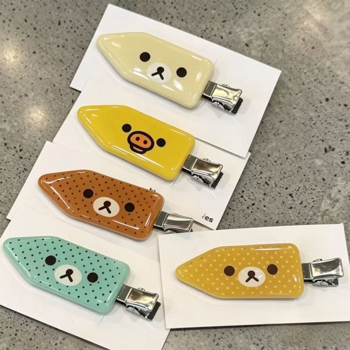 INS Bear Hair Clips Kiiroitori - Jewelry Making Adults ulasan dan harga