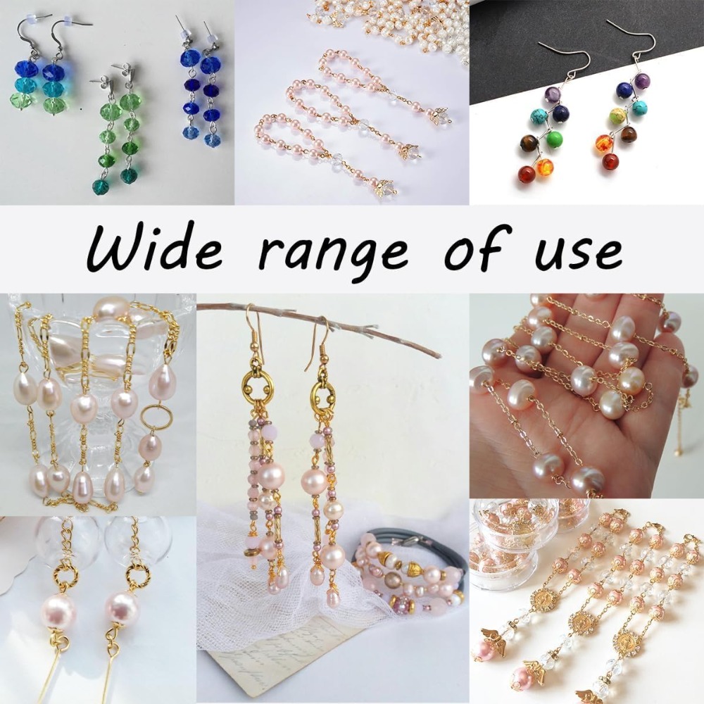 600pcs Flat Head Eye Bead Pins - Jewelry Making Eye Pins ulasan dan harga