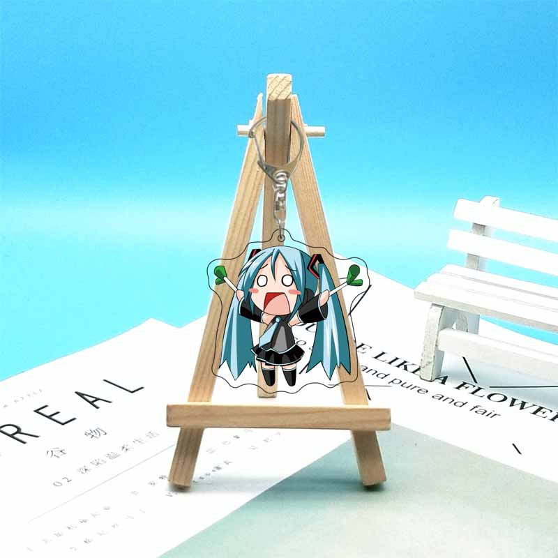 Hatsune Miku Anime Acrylic Cut - Jewelry Making Rings ulasan dan harga