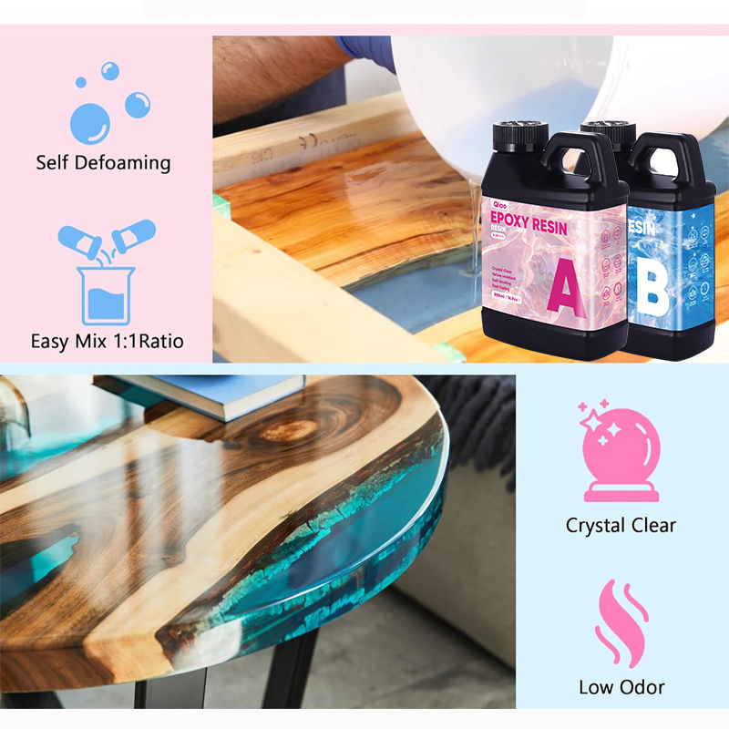 Crystal Clear 1:1 Epoxy Resin  - Jewelry Making Table ulasan dan harga