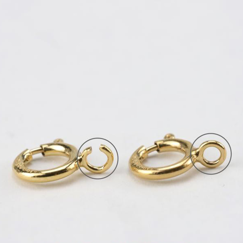 14K Gold Filled Spring Ring Cl - Jewelry Making Rings ulasan dan harga