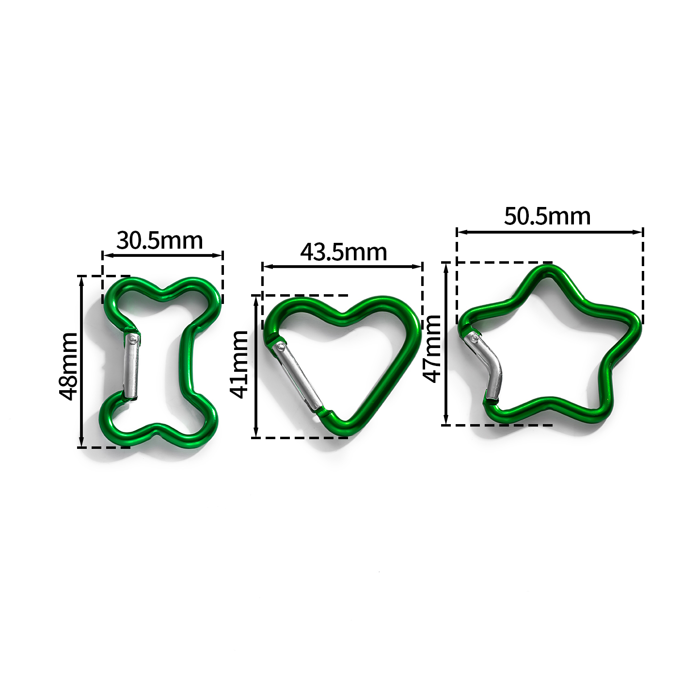 1pcs/Lot Aluminum Mini Carabin - Jewelry Making Degree ulasan dan harga